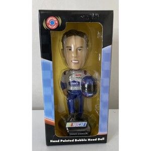 Jimmie Johnson Hand Painted Bobble Head Doll Nascar Collectible Series New Boxed